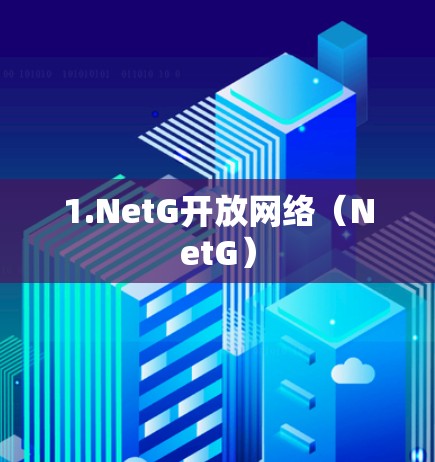 1.NetG开放网络(NetG)