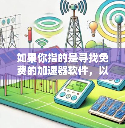 如果你指的是寻找免费的加速器软件，以下是几种常见的免费加速器推荐