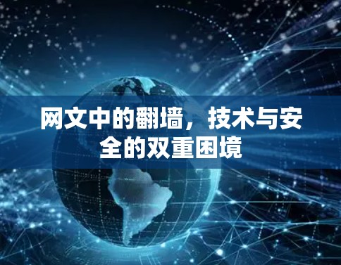 网文中的翻墙，技术与安全的双重困境