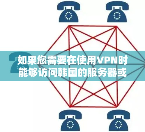 如果您需要在使用VPN时能够访问韩国的服务器或网页,那么以下是一个推荐的解决方案
