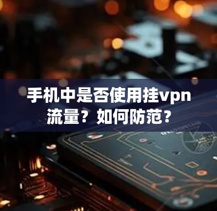 手机中是否使用挂vpn流量?如何防范?