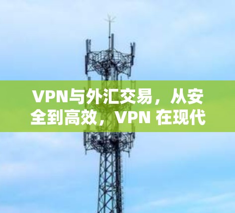 VPN与外汇交易,从安全到高效,VPN 在现代金融中的角色与挑战