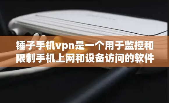 锤子手机vpn是一个用于监控和限制手机上网和设备访问的软件应用。它通过限制用户上网时间、访问特定网站和应用,以及监控手机数据来增强安全性。以下是详细的步骤指南