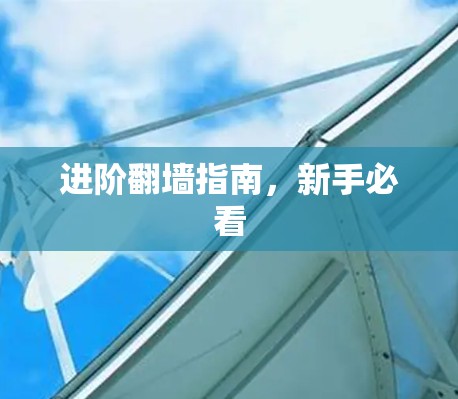 进阶翻墙指南,新手必看 进阶翻墙指南,新手必看