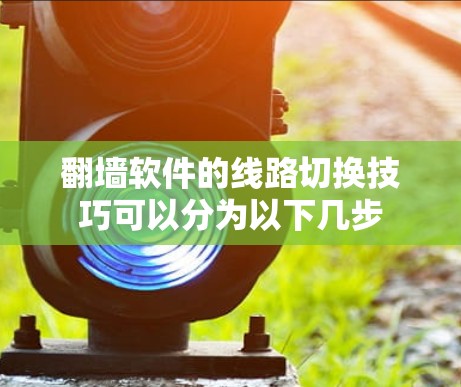 翻墙软件的线路切换技巧可以分为以下几步 翻墙软件的线路切换技巧可以分为以下几步