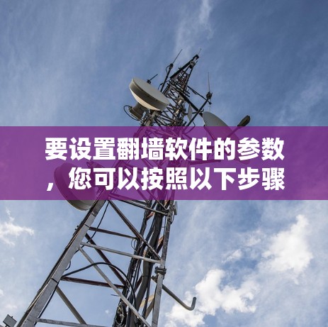 要设置翻墙软件的参数,您可以按照以下步骤进行操作 要设置翻墙软件的参数,您可以按照以下步骤进行操作