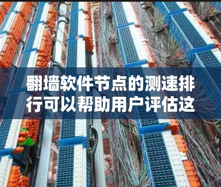 翻墙软件节点的测速排行可以帮助用户评估这些软件在不同设备上的性能表现,从而更准确地选择适合自己的翻墙软件。以下是一些主要的因素和方法 翻墙软件节点的测速排行可以帮助用户评估这些软件在不同设备上的性能表现,从而更准确地选择适合自己的翻墙软件。以下是一些主要的因素和方法