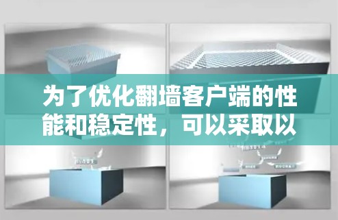 为了优化翻墙客户端的性能和稳定性，可以采取以下优化步骤