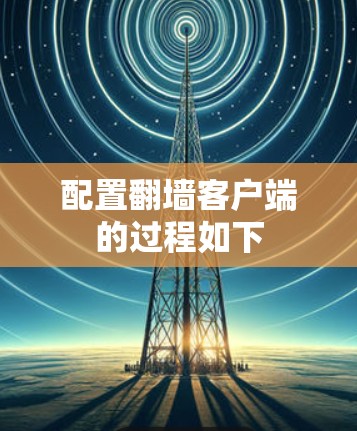 配置翻墙客户端的过程如下