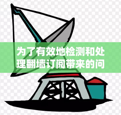 为了有效地检测和处理翻墙订阅带来的问题，以下是一个清晰、系统化的步骤指南