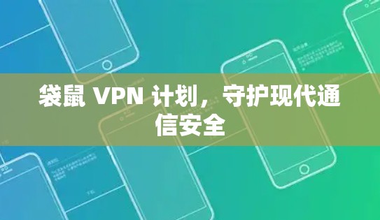 袋鼠 VPN 计划，守护现代通信安全