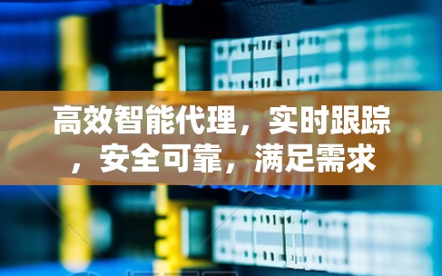 高效智能代理,实时跟踪,安全可靠,满足需求